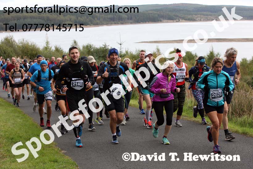 Kielder Marathon, 2018 Kielder Marathon and Half Marathon. Photo:  David T. Hewitson/Sports for All Pics